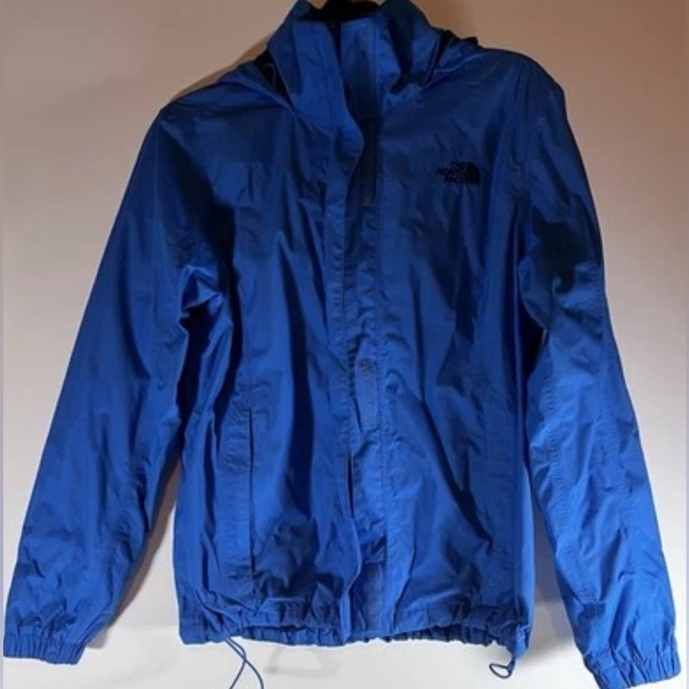 North Face Women's Blue Resolve Waterproof Windbreaker Size Medium